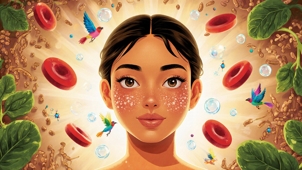 How Iron-Folic Acid Improves Skin Health and Slows Signs of Aging