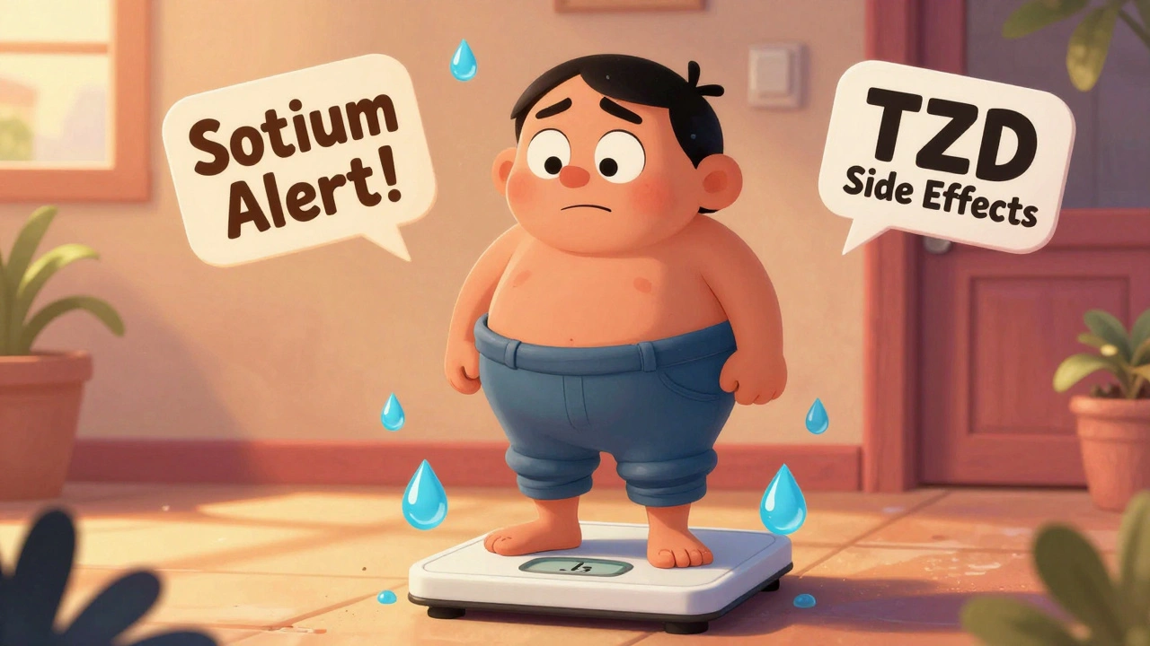 TZD Weight Gain and Edema: How to Manage These Common Side Effects