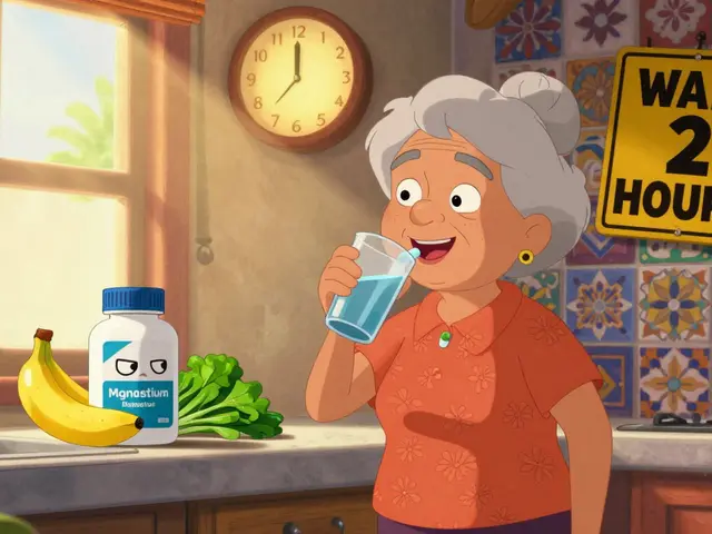 Magnesium Supplements and Osteoporosis Medications: Timing Rules