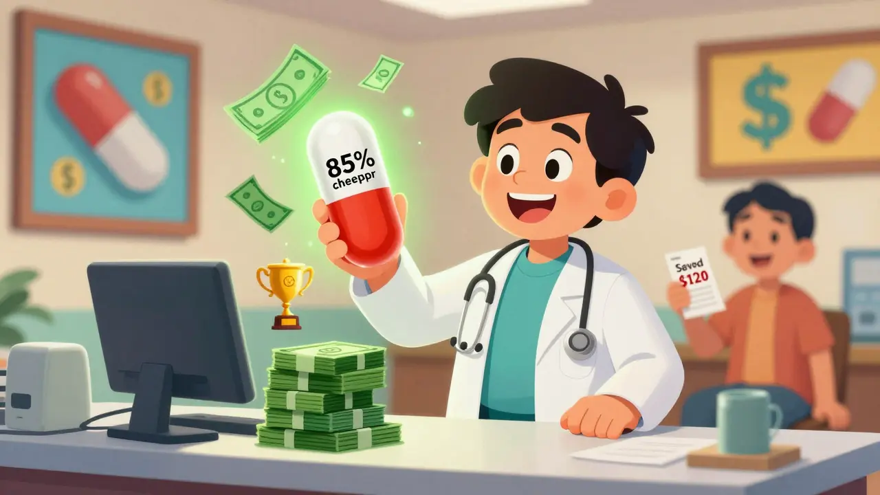 Generic Prescribing Incentives: How Rewards Shape Provider Decisions